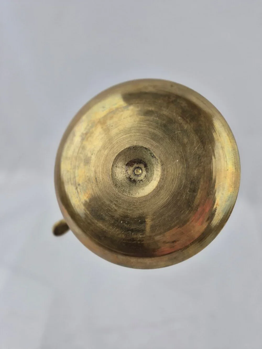 Vintage Brass Chamberstick Candle Holder vintage brass